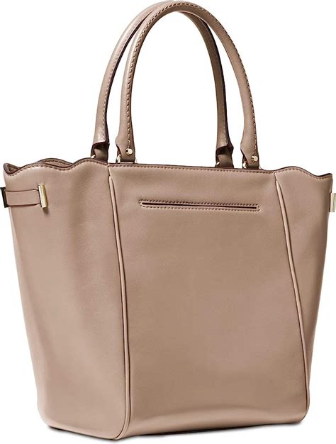 michael kors women's amelia medium zip tote tan|Michael Kors Amelia Medium Purse Zip Tote Tan Leather .